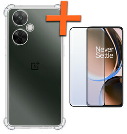 Nomfy Nomfy OnePlus Nord CE 3 Lite Hoesje Shockproof Met Screenprotector