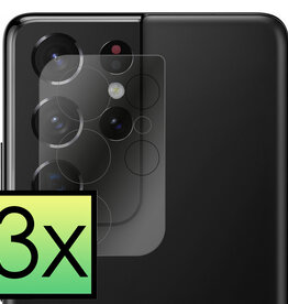 NoXx NoXx Samsung Galaxy S21 Ultra Camera Screenprotector - 3 PACK