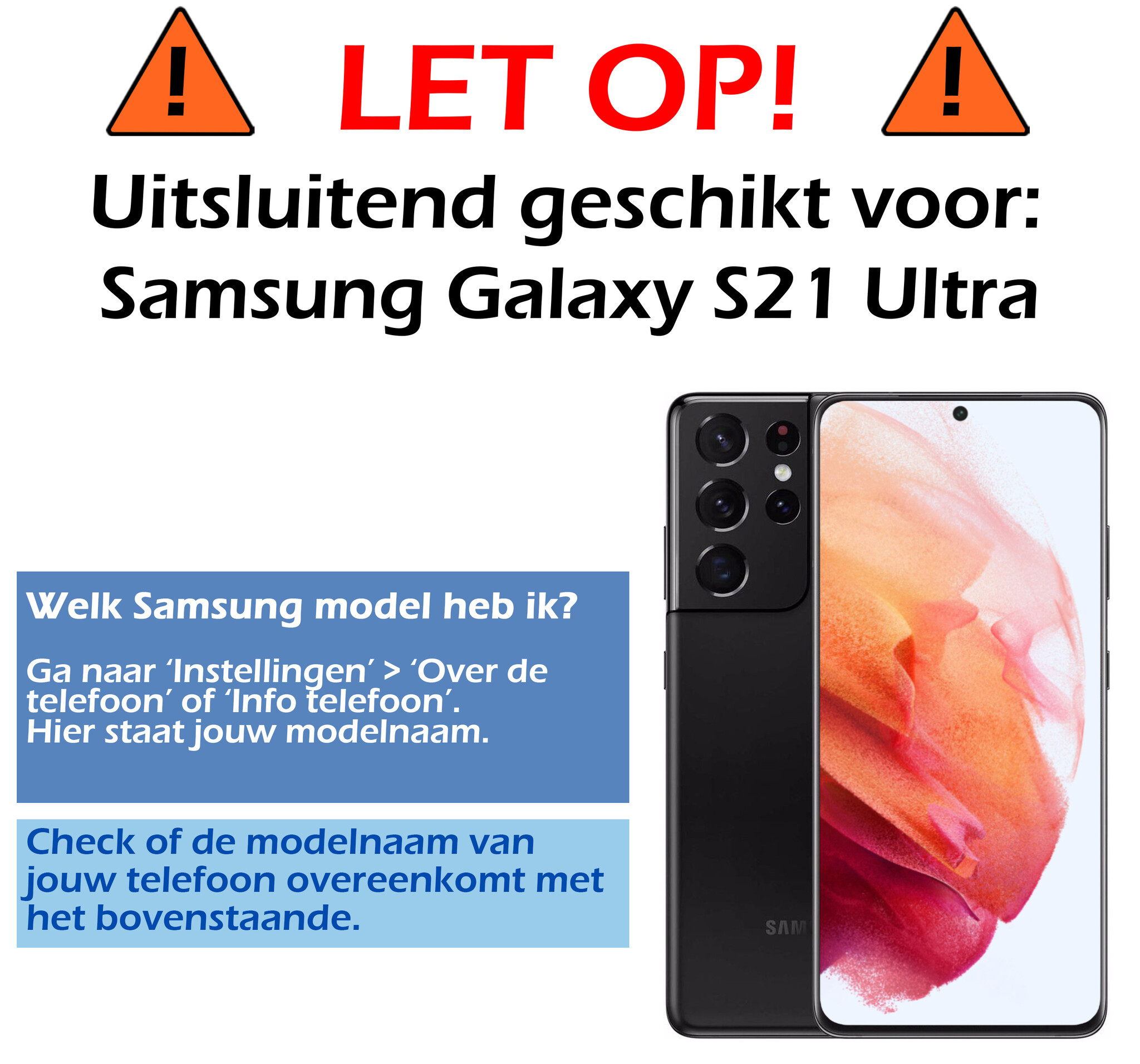 Nomfy Screenprotector Geschikt voor Samsung S21 Ultra Camera Screen Protector Beschermglas - Screenprotector Geschikt voor Samsung Galaxy S21 Ultra Camera Screenprotector Tempered Glass