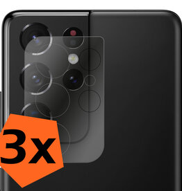 Nomfy Nomfy Samsung Galaxy S21 Ultra Camera Screenprotector - 3 PACK