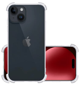 NoXx NoXx iPhone 15 Hoesje Shockproof - Transparant
