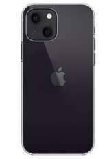 NoXx Hoes Geschikt voor iPhone 15 Hoesje Cover Siliconen Back Case Hoes - Transparant