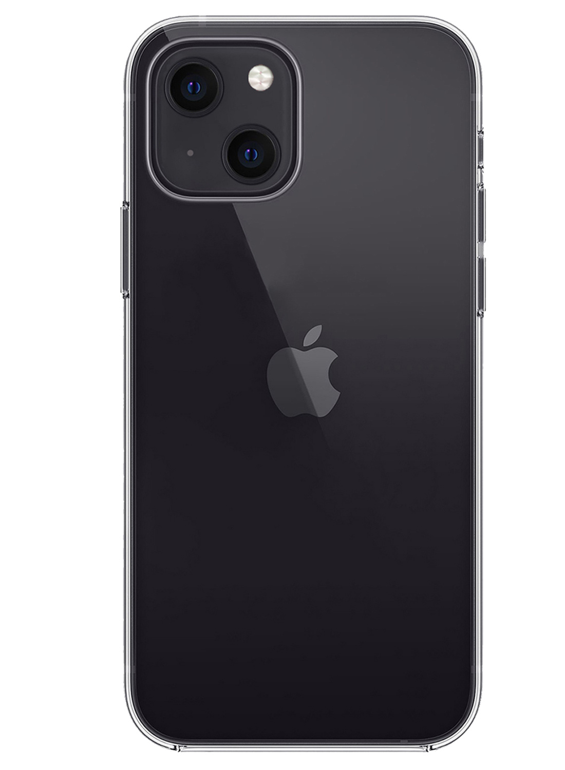 NoXx Hoes Geschikt voor iPhone 15 Plus Hoesje Cover Siliconen Back Case Hoes - Transparant