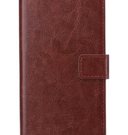 BASEY. BASEY. iPhone 15 Hoesje Bookcase - Bruin