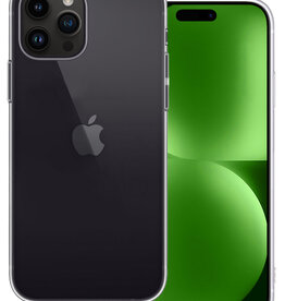 BASEY. BASEY. iPhone 15 Pro Hoesje Siliconen - Transparant