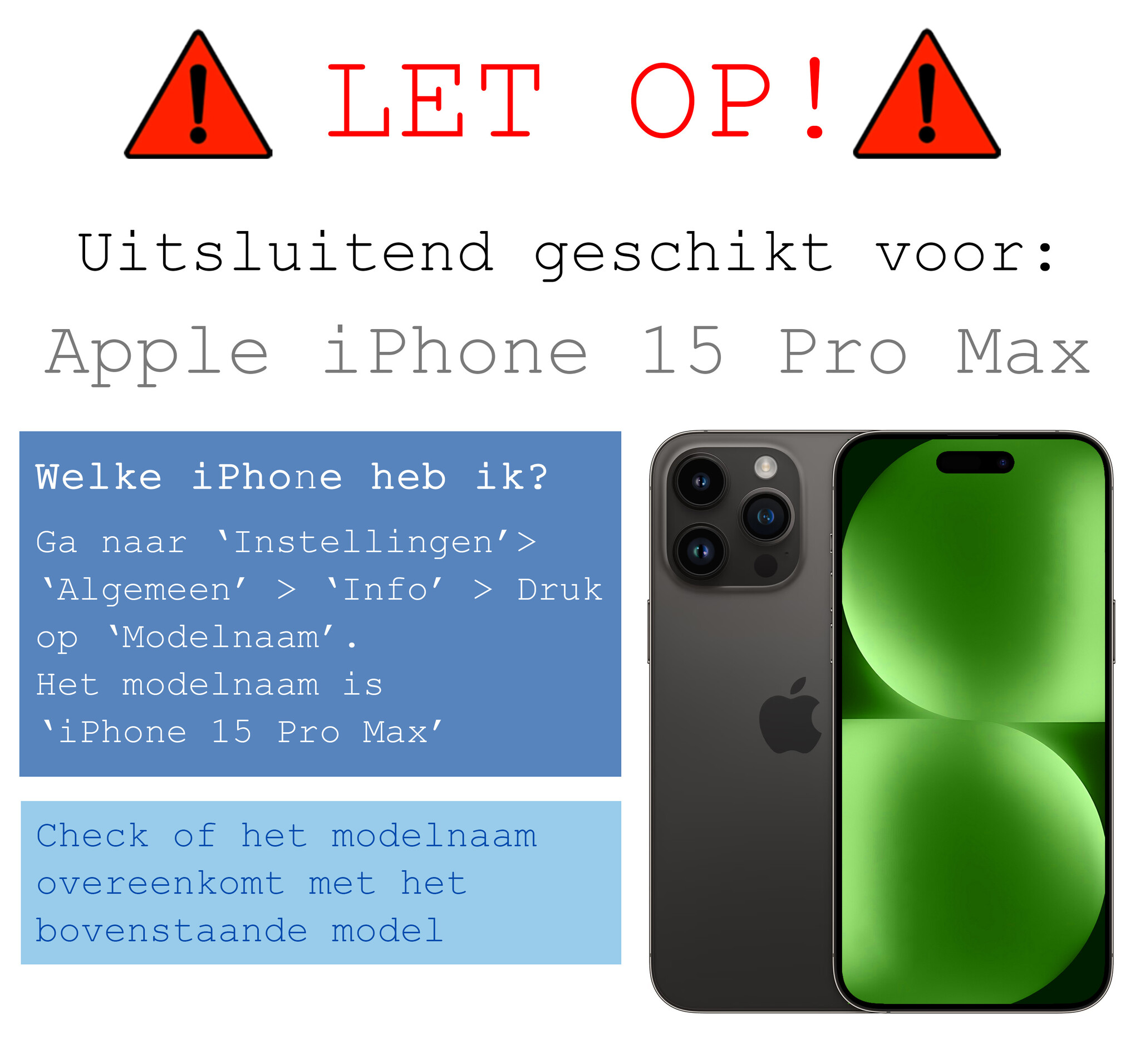 BASEY. Hoes Geschikt voor iPhone 15 Pro Max Hoesje Siliconen Back Cover Case - Hoesje Geschikt voor iPhone 15 Pro Max Hoes Cover Hoesje - Wit