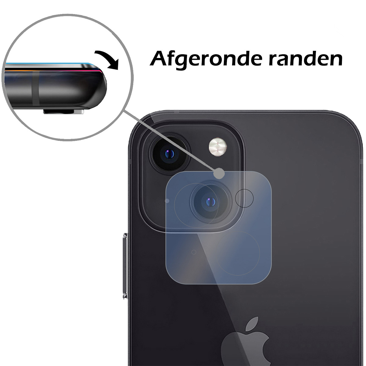 Nomfy Screenprotector Geschikt voor iPhone 15 Plus Camera Screen Protector Beschermglas - Screenprotector Geschikt voor iPhone 15 Plus Camera Screenprotector Tempered Glass