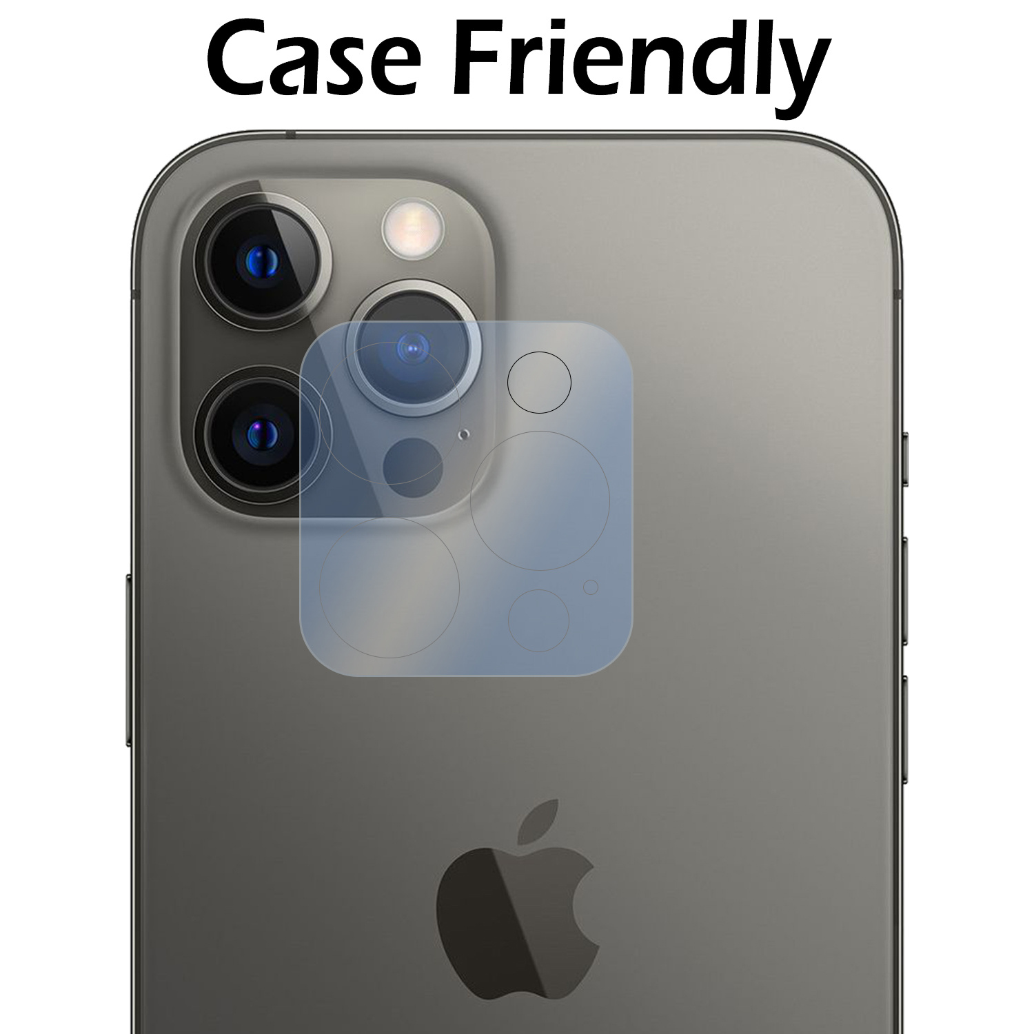 Nomfy Screenprotector Geschikt voor iPhone 15 Pro Camera Screen Protector Beschermglas - Screenprotector Geschikt voor iPhone 15 Pro Camera Screenprotector Tempered Glass - 3 PACK