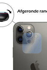 Nomfy Screenprotector Geschikt voor iPhone 15 Pro Camera Screen Protector Beschermglas - Screenprotector Geschikt voor iPhone 15 Pro Camera Screenprotector Tempered Glass - 3 PACK