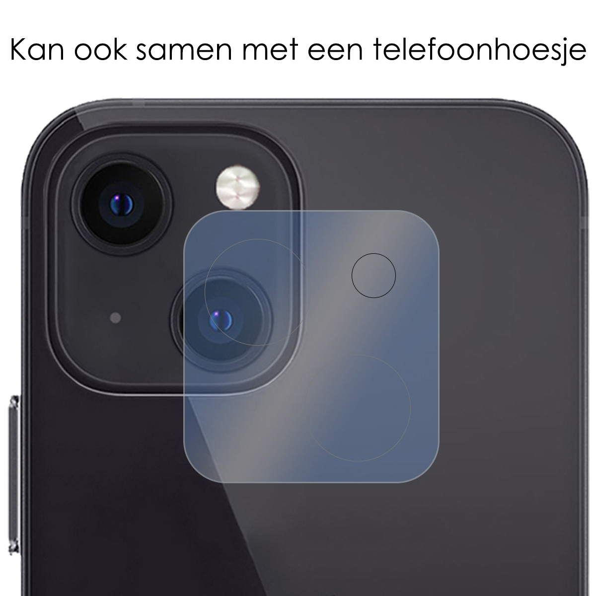 NoXx Screenprotector Geschikt voor iPhone 15 Camera Screenprotector Gehard Glas - Screenprotector Geschikt voor iPhone 15 Screenprotector Camera Tempered Glass - 3x
