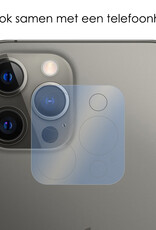 NoXx Screenprotector Geschikt voor iPhone 15 Pro Camera Screenprotector Gehard Glas - Screenprotector Geschikt voor iPhone 15 Pro Screenprotector Camera Tempered Glass