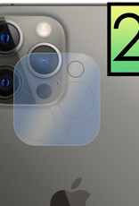 NoXx Screenprotector Geschikt voor iPhone 15 Pro Max Camera Screenprotector Gehard Glas - Screenprotector Geschikt voor iPhone 15 Pro Max Screenprotector Camera Tempered Glass - 2x