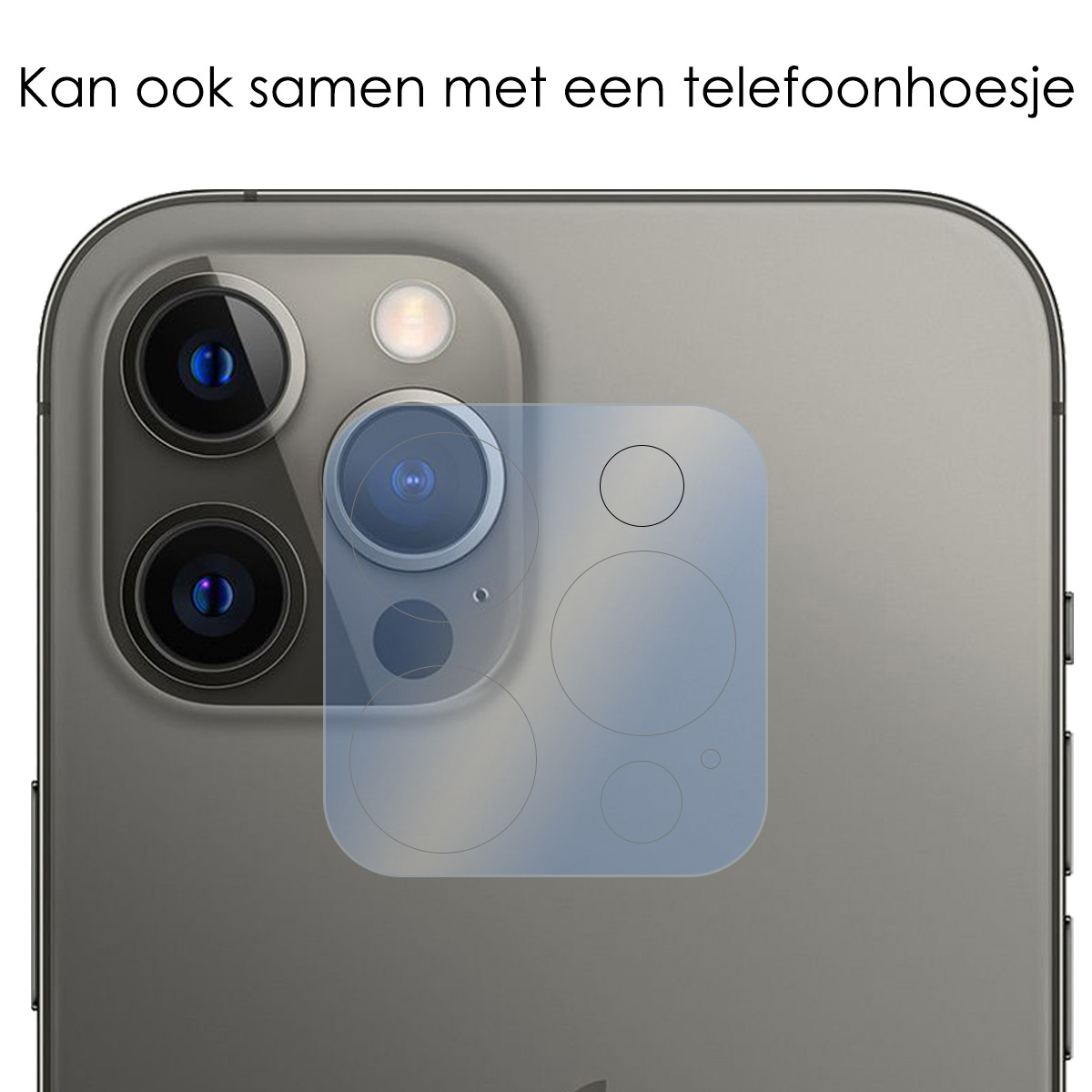 NoXx Screenprotector Geschikt voor iPhone 15 Pro Max Camera Screenprotector Gehard Glas - Screenprotector Geschikt voor iPhone 15 Pro Max Screenprotector Camera Tempered Glass - 3x