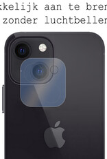BASEY. Screenprotector Geschikt voor iPhone 15 Plus Camera Screenprotector Tempered Glass Beschermglas Camera - Screenprotector Geschikt voor iPhone 15 Plus Camera Screen Protector - 3 Stuks