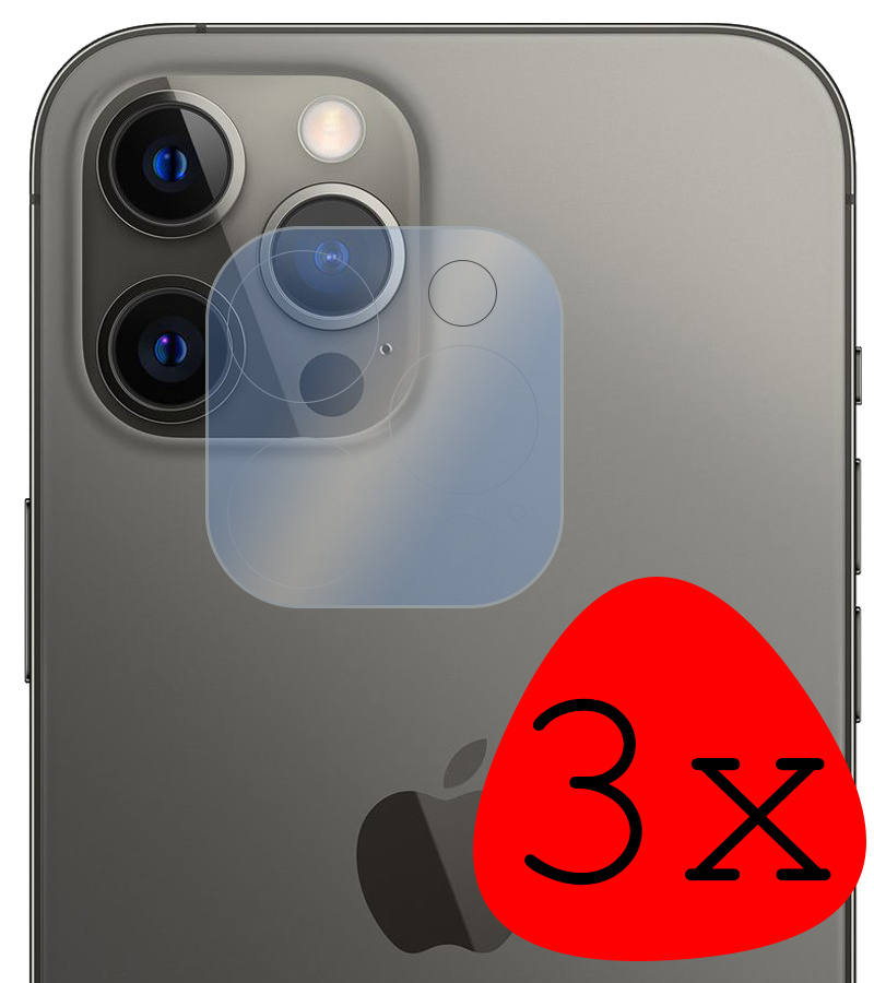 BASEY. Screenprotector Geschikt voor iPhone 15 Pro Camera Screenprotector Tempered Glass Beschermglas Camera - Screenprotector Geschikt voor iPhone 15 Pro Camera Screen Protector - 3 Stuks