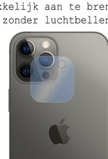 BASEY. Screenprotector Geschikt voor iPhone 15 Pro Camera Screenprotector Tempered Glass Beschermglas Camera - Screenprotector Geschikt voor iPhone 15 Pro Camera Screen Protector - 3 Stuks