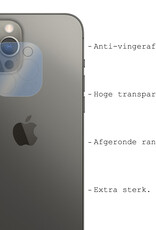 BASEY. Screenprotector Geschikt voor iPhone 15 Pro Max Camera Screenprotector Tempered Glass Beschermglas Camera - Screenprotector Geschikt voor iPhone 15 Pro Max Camera Screen Protector