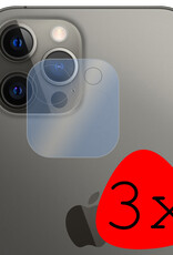 BASEY. Screenprotector Geschikt voor iPhone 15 Pro Max Camera Screenprotector Tempered Glass Beschermglas Camera - Screenprotector Geschikt voor iPhone 15 Pro Max Camera Screen Protector - 3 Stuks