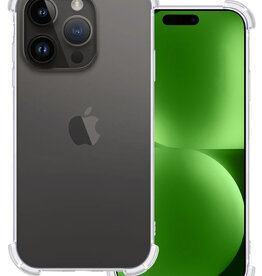 BASEY. BASEY. iPhone 15 Pro Max Hoesje Shockproof - Transparant