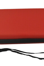 BASEY. Hoesje Geschikt voor Nintendo Switch OLED Case Hoes Hard Cover Koord Met Screenprotector - Bescherm Case Geschikt voor Nintendo Switch OLED Hoes - Rood