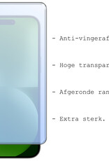 BASEY. Hoes Geschikt voor iPhone 15 Plus Hoesje Bookcase Hoes Flip Case Book Cover Met 2x Screenprotector - Hoesje Geschikt voor iPhone 15 Plus Hoes Book Case Hoesje - Zwart