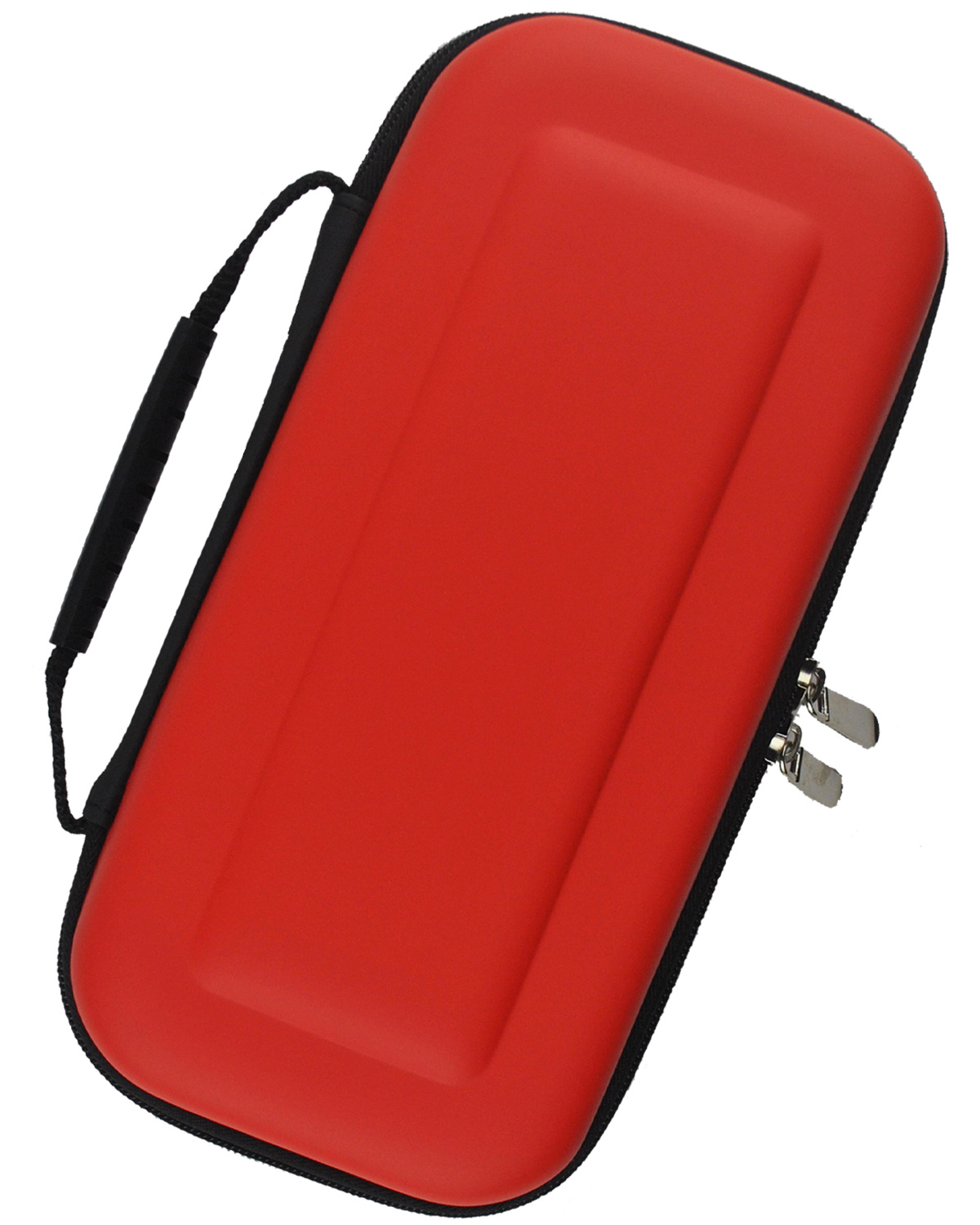 Nomfy Hoesje Geschikt voor Nintendo Switch OLED Hoes Bescherm Case Hardcover Met Screenprotector - Hoes Geschikt voor Nintendo Switch OLED Case - Rood