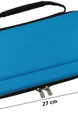 Nomfy Hoesje Geschikt voor Nintendo Switch OLED Hoes Bescherm Case Hardcover Met Screenprotector - Hoes Geschikt voor Nintendo Switch OLED Case - Blauw