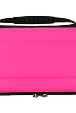 BASEY. Hoesje Geschikt voor Nintendo Switch OLED Case Hoes Hard Cover Met Screenprotector - Bescherm Case Geschikt voor Nintendo Switch OLED Hoes - Roze