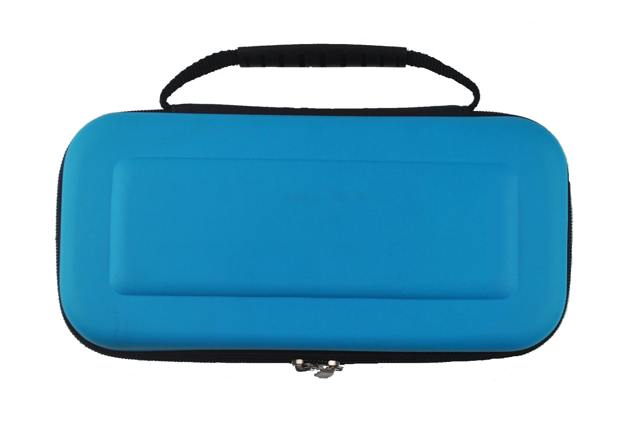 BASEY. Hoesje Geschikt voor Nintendo Switch Case Hoes Hard Cover Met Screenprotector - Bescherm Case Geschikt voor Nintendo Switch Hoes - Blauw