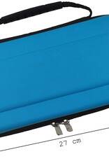 BASEY. Hoesje Geschikt voor Nintendo Switch Case Hoes Hard Cover Met Screenprotector - Bescherm Case Geschikt voor Nintendo Switch Hoes - Blauw