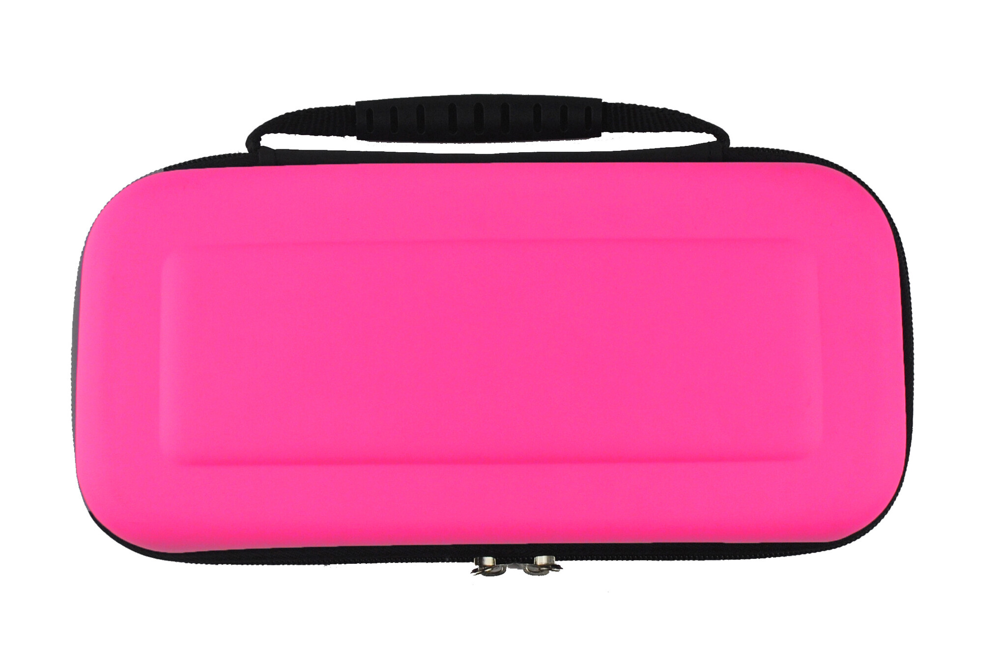 BASEY. Hoesje Geschikt voor Nintendo Switch Case Hoes Hard Cover Met Screenprotector - Bescherm Case Geschikt voor Nintendo Switch Hoes - Roze