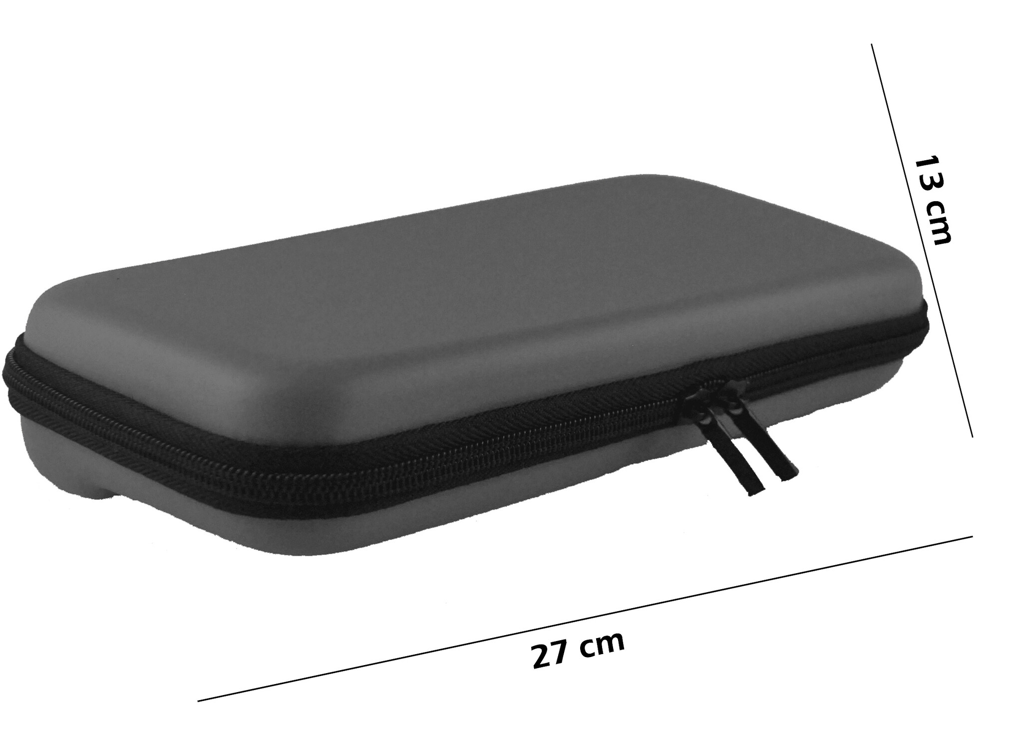 Nomfy Hoesje Geschikt voor Nintendo Switch OLED Hoes Bescherm Case Hardcover Polsbandje Met Screenprotector - Hoes Geschikt voor Nintendo Switch OLED Case - Grijs