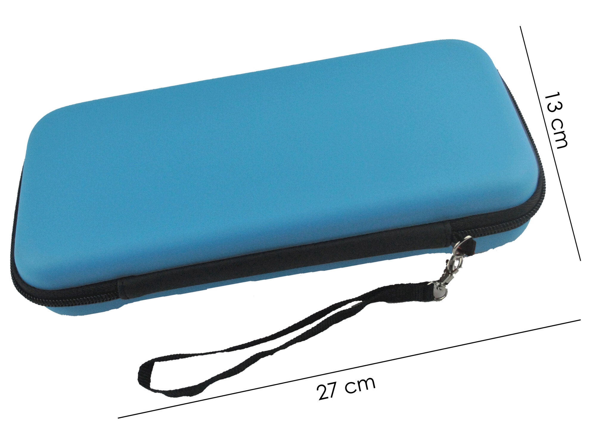 NoXx Hoesje Geschikt voor Nintendo Switch Case Hoes Hard Cover Koord Met Screenprotector - Hoes Geschikt voor Nintendo Switch Hoes - Blauw