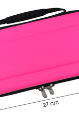 NoXx Hoesje Geschikt voor Nintendo Switch OLED Case Hoes Hard Cover Met Screenprotector - Hoes Geschikt voor Nintendo Switch OLED Hoes - Roze