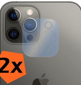 Nomfy Nomfy iPhone 15 Pro Max Camera Screenprotector - 2 PACK