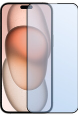 Nomfy Screenprotector Geschikt voor iPhone 15 Pro Max Screenprotector Bescherm Glas - Screenprotector Geschikt voor iPhone 15 Pro Max Screen Protector Tempered Glass Full Screen Full Cover - 3 PACK