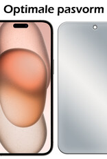 Nomfy Screenprotector Geschikt voor iPhone 15 Pro Max Screenprotector Privacy Bescherm Glas - Screenprotector Geschikt voor iPhone 15 Pro Max Privacy Screenprotector Tempered Glass - 2 PACK