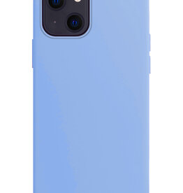 Nomfy Nomfy iPhone 15 Hoesje Siliconen - Lichtblauw