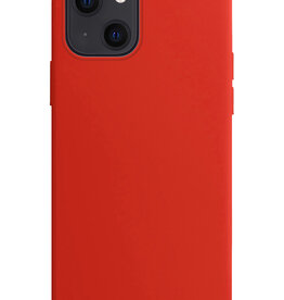 Nomfy Nomfy iPhone 15 Hoesje Siliconen - Rood