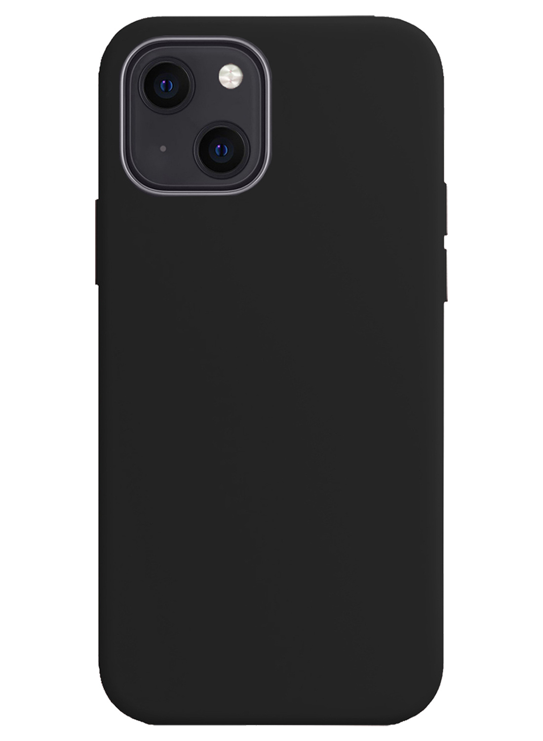 Nomfy Hoesje Geschikt voor iPhone 15 Hoesje Siliconen Cover Case - Hoes Geschikt voor iPhone 15 Hoes Back Case - Zwart