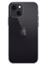 Nomfy Hoesje Geschikt voor iPhone 15 Plus Hoesje Siliconen Cover Case - Hoes Geschikt voor iPhone 15 Plus Hoes Back Case - Transparant