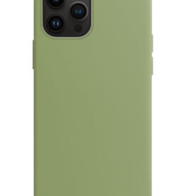 Nomfy Nomfy iPhone 15 Pro Hoesje Siliconen - Groen