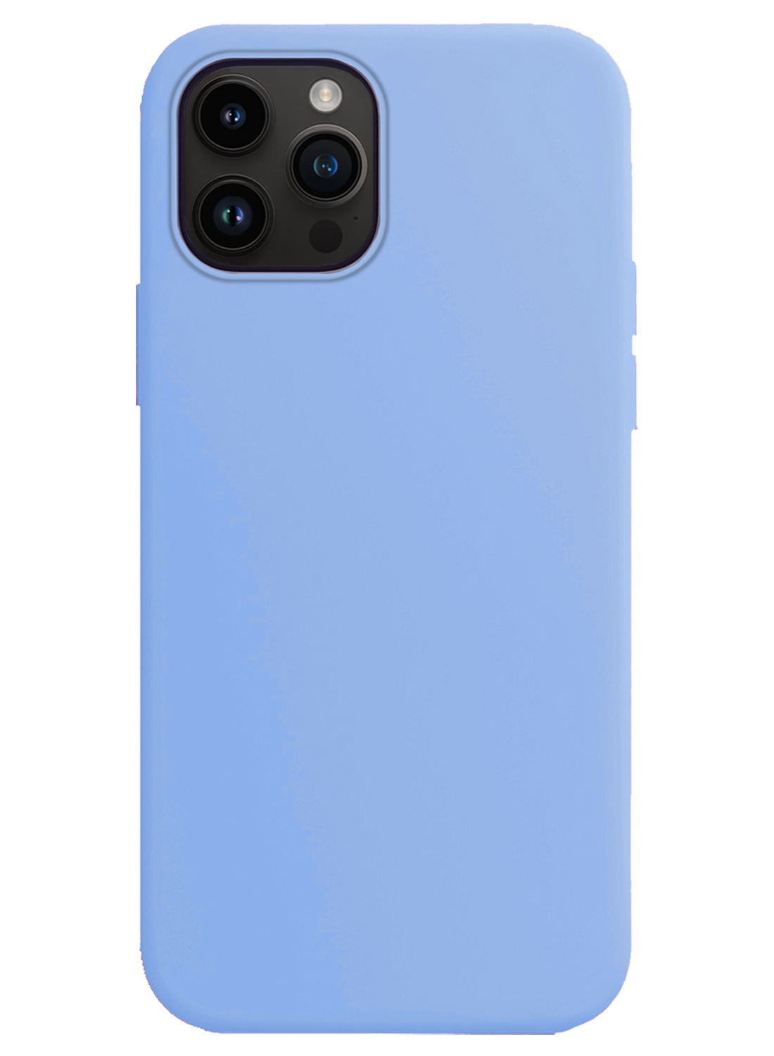 Nomfy Hoesje Geschikt voor iPhone 15 Pro Hoesje Siliconen Cover Case - Hoes Geschikt voor iPhone 15 Pro Hoes Back Case - Lichtblauw