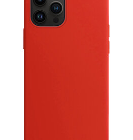 Nomfy Nomfy iPhone 15 Pro Hoesje Siliconen - Rood