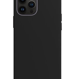 Nomfy Nomfy iPhone 15 Pro Hoesje Siliconen - Zwart