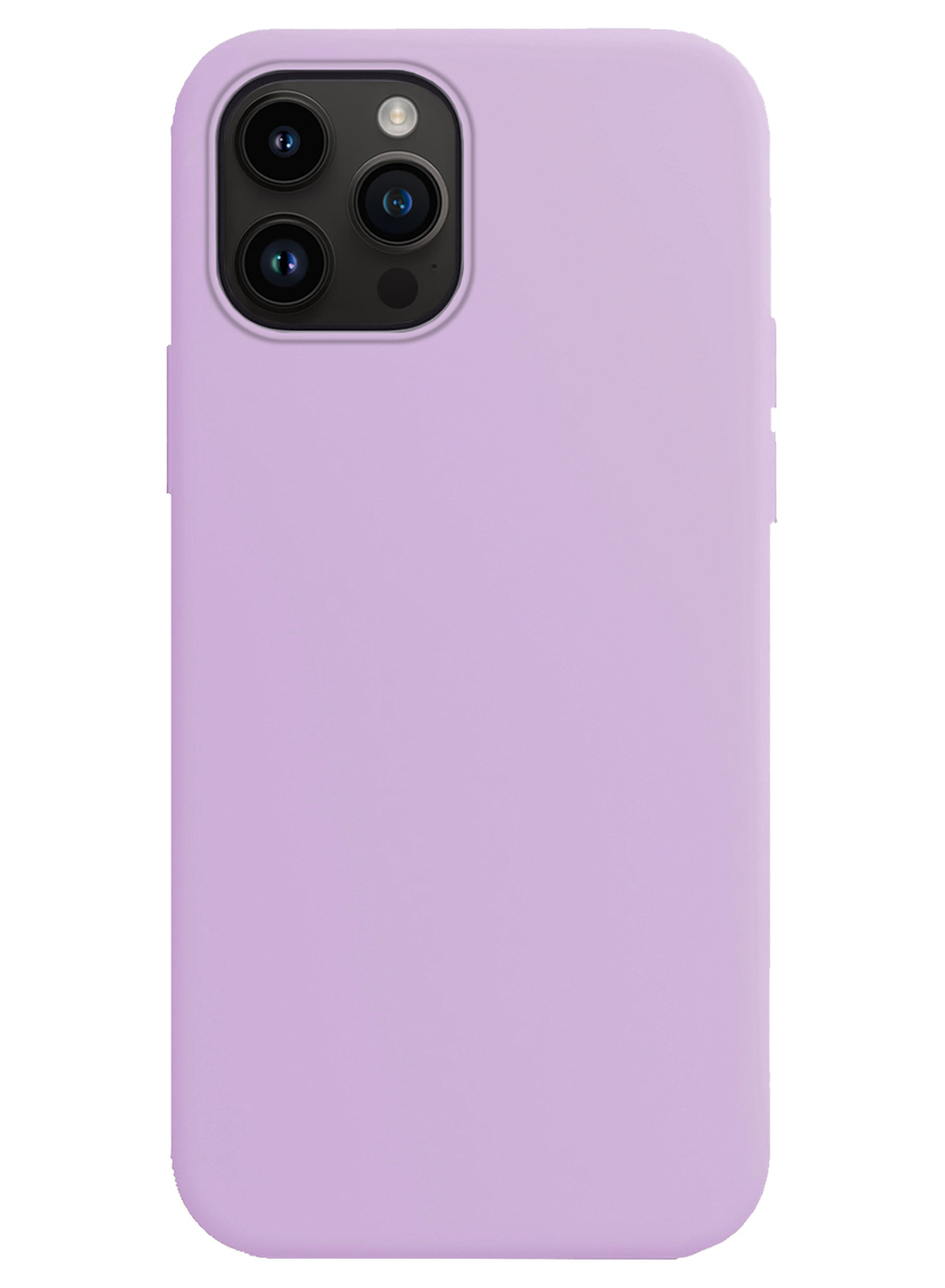 Nomfy Hoesje Geschikt voor iPhone 15 Pro Max Hoesje Siliconen Cover Case - Hoes Geschikt voor iPhone 15 Pro Max Hoes Back Case - Lila