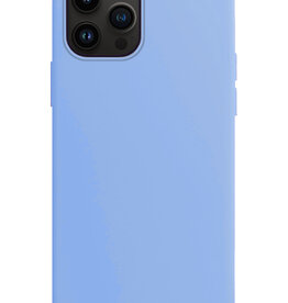 Nomfy Nomfy iPhone 15 Pro Max Hoesje Siliconen - Lichtblauw