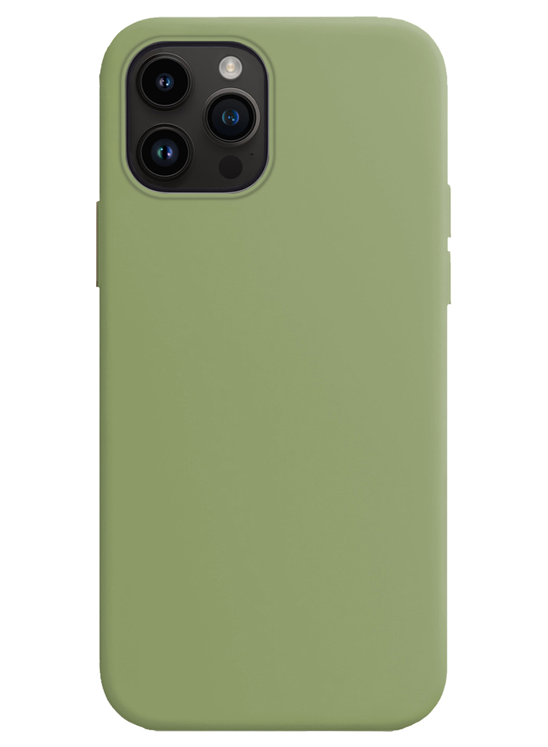 Nomfy Hoesje Geschikt voor iPhone 15 Pro Max Hoesje Siliconen Cover Case - Hoes Geschikt voor iPhone 15 Pro Max Hoes Back Case - Groen