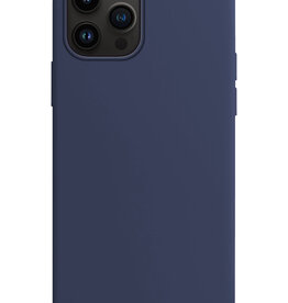 Nomfy Nomfy iPhone 15 Pro Max Hoesje Siliconen - Donkerblauw