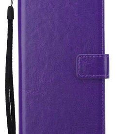 Nomfy Nomfy iPhone 15 Pro Max Hoesje Bookcase - Paars